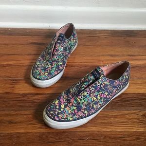 Sperry Top-Sider Floral Slip On Sneakers